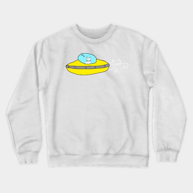Ufo Haku Crewneck Sweatshirt by DarkwingDave